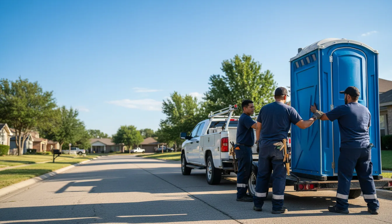 Portable Toilet Rental in Moffit, ND near me